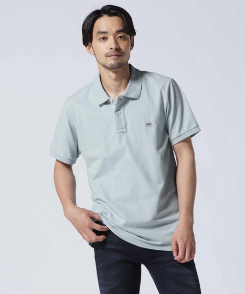 DENHAM（デンハム）の「DENHAM/デンハム/REGENCY POLO SHIRT（ポロシャツ・メンズ・ブルー・SMALL/MEDIUM/X-LARGE/LARGE）」の2枚目の写真