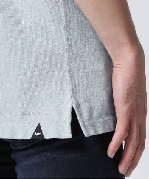 DENHAM（デンハム）の「DENHAM/デンハム/REGENCY POLO SHIRT（ポロシャツ・メンズ・ブルー・SMALL/MEDIUM/X-LARGE/LARGE）」の7枚目の写真