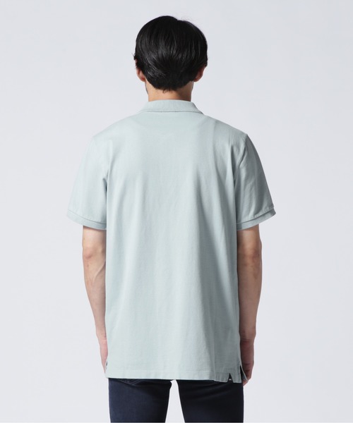 DENHAM（デンハム）の「DENHAM/デンハム/REGENCY POLO SHIRT（ポロシャツ・メンズ・ブルー・SMALL/MEDIUM/X-LARGE/LARGE）」の5枚目の写真