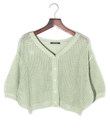 one way | メッシュ半袖カーディガン(カーディガン/ボレロ)
