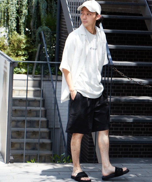 CIAOPANIC TYPY（チャオパニックティピー）の「▽【セットアップ対応】ストレッチシアサッカー イージーショーツ（その他パンツ・メンズ・ブラック/ネイビー/ブルー・L/M）」の19枚目の写真