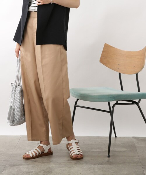 DRESKIP（ドレスキップ）の「◆サイドベンツスリットワイドパンツ（その他パンツ・レディース・ブルー/カーキ/サンドベージュ・02/03/04）」の20枚目の写真