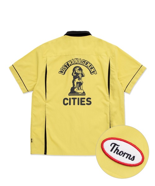 LMCの「【LMC】THORNS BOWLING SHORT SLV SHIRT / エルエムシー