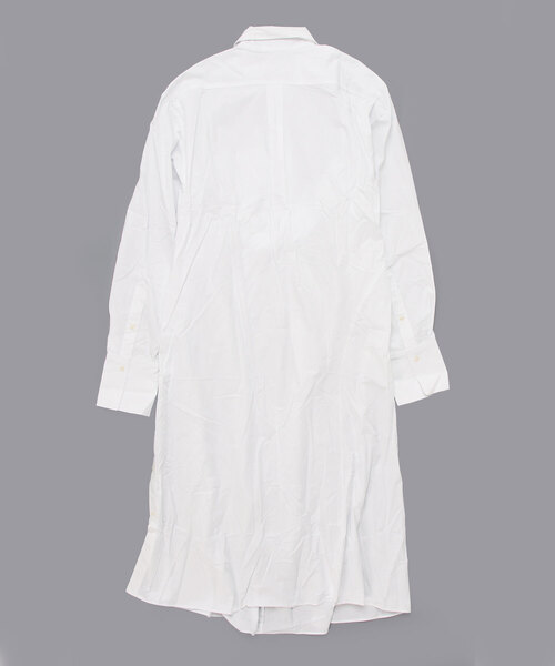 新品 デシグアル Desigual 長袖シャツワンピ ロングワンピ XL レタリングロングスリーブワンピース 25SWVWAC