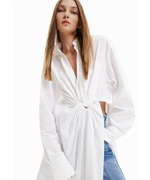 Desigual | Maitrepierre ロング シャツワンピース(ワンピース)