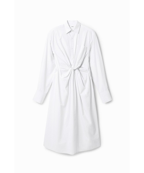 Desigual(デシグアル)の「Maitrepierre ロング シャツワンピース(ワンピース・レディース・ホワイト・S/M/L)」の5枚目の写真