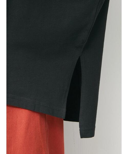 Green　Parks（グリーンパークス）の「オーバーサイズポンチョチュニック（Tシャツ/カットソー・レディース・イエロー/ブラック/ブルー/オフホワイト・FREE）」の16枚目の写真