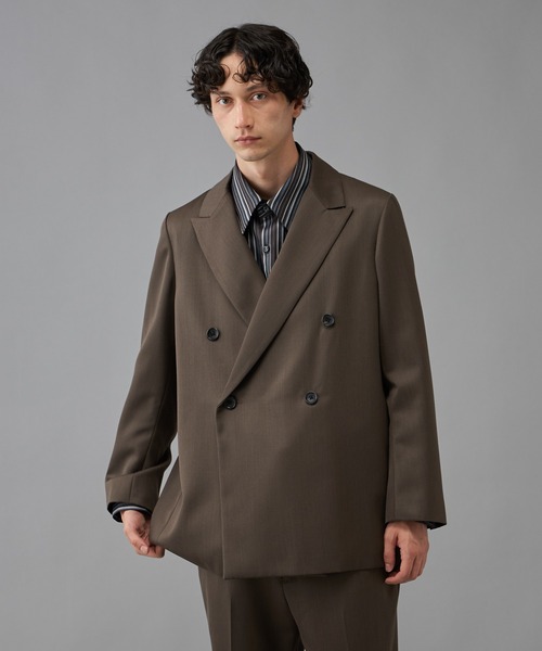 Lui's（ルイス）の「ウール混ベネシャンダブルボクシー