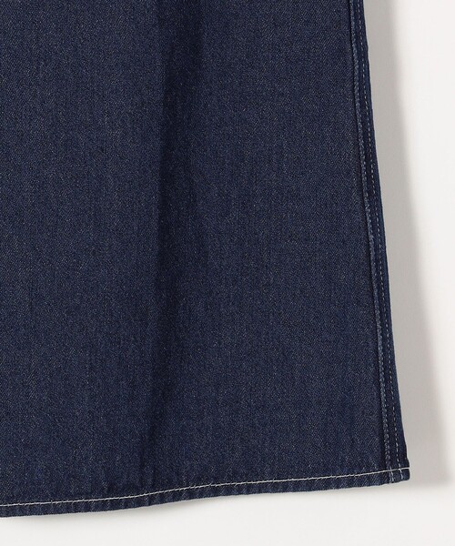 SHIPS any（シップス エニィ）の「SHIPS any:〈洗濯機可能〉デニム ブザム シャツ ワンピース［SHIPS any DENIM］（シャツワンピース・レディース・ネイビー/ブルー・ONE SIZE）」の9枚目の写真