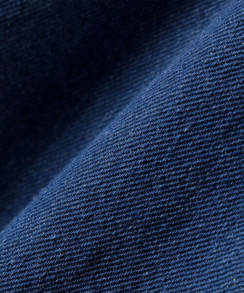 SHIPS any（シップス エニィ）の「SHIPS any:〈洗濯機可能〉デニム ブザム シャツ ワンピース［SHIPS any DENIM］（シャツワンピース・レディース・ネイビー/ブルー・ONE SIZE）」の4枚目の写真