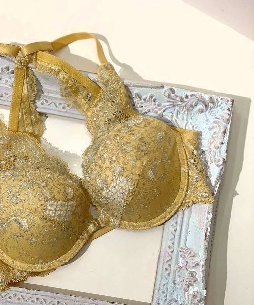 Olive バッククロスフロントホックブラジャー（ブラジャー