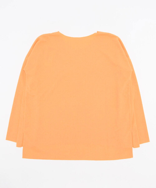 coca(coca)(コカ)の「さらさらタッチカットオフトップス(Tシャツ/カットソー・レディース・チャコールグレー/パープル/オレンジ/アイボリー・M/L)」の5枚目の写真
