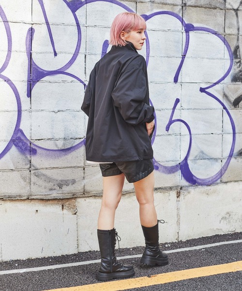 THE STANDARD（ザスタンダード）の「WEGO/【セットアップ対応商品】SOLOTEX ハーフZIPブルゾン（ブルゾン・メンズ・ブラック・MEDIUM/LARGE）」の15枚目の写真