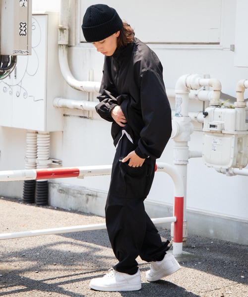 THE STANDARD（ザスタンダード）の「WEGO/【セットアップ対応商品】SOLOTEX ハーフZIPブルゾン（ブルゾン・メンズ・ブラック・MEDIUM/LARGE）」の11枚目の写真