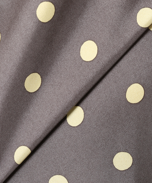EDIT. FOR LULU（エディットフォールル）の「シルクツイル ドットキャミソール（シャツ/ブラウス・レディース・ホワイト/グレー・FREE）」の4枚目の写真