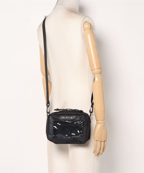 DULTON(ダルトン)の「EMERGENCY POUCH /エマージェンシー ポーチ(ショルダーバッグ・メンズ・ブラック/ダークグリーン・FREE)」の17枚目の写真