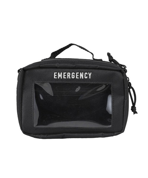 DULTON(ダルトン)の「EMERGENCY POUCH /エマージェンシー ポーチ(ショルダーバッグ・メンズ・ブラック/ダークグリーン・FREE)」の5枚目の写真