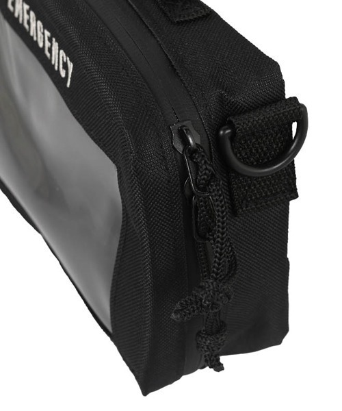 DULTON(ダルトン)の「EMERGENCY POUCH /エマージェンシー ポーチ(ショルダーバッグ・メンズ・ブラック/ダークグリーン・FREE)」の10枚目の写真
