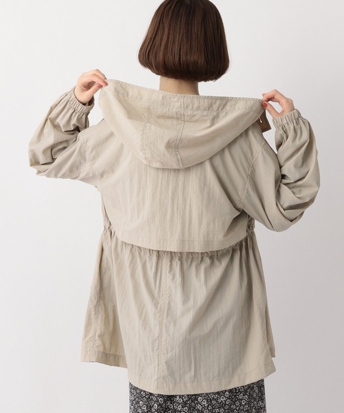 A part by(アパートバイ)の「【撥水加工】ハッスイドロストブルゾン 156798(ブルゾン・レディース・ブラック/ベージュ系その他・FREE)」の12枚目の写真