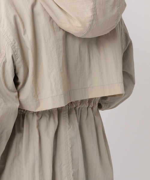 A part by(アパートバイ)の「【撥水加工】ハッスイドロストブルゾン 156798(ブルゾン・レディース・ブラック/ベージュ系その他・FREE)」の20枚目の写真