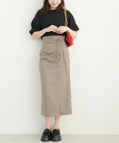 FREE'S MART（フリーズマート）の「◆ライトスウェットコクーンスリーブプルオーバー（Tシャツ/カットソー・レディース・ホワイト/ブラック/ブラウン・FREE）」の14枚目の写真