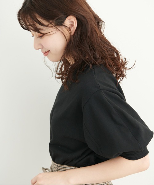 FREE'S MART（フリーズマート）の「◆ライトスウェットコクーンスリーブプルオーバー（Tシャツ/カットソー・レディース・ホワイト/ブラック/ブラウン・FREE）」の12枚目の写真