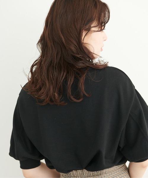 FREE'S MART（フリーズマート）の「◆ライトスウェットコクーンスリーブプルオーバー（Tシャツ/カットソー・レディース・ホワイト/ブラック/ブラウン・FREE）」の13枚目の写真