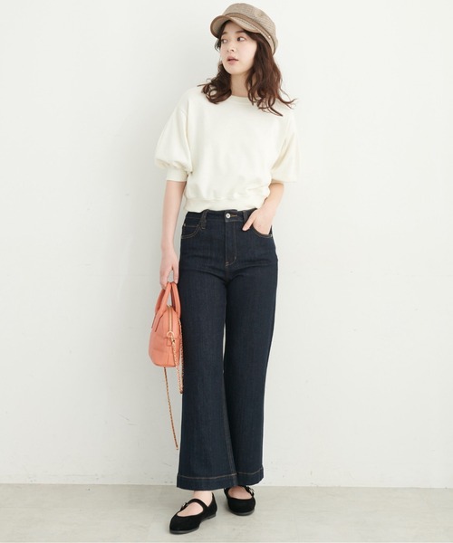 FREE'S MART（フリーズマート）の「◆ライトスウェットコクーンスリーブプルオーバー（Tシャツ/カットソー・レディース・ホワイト/ブラック/ブラウン・FREE）」の22枚目の写真