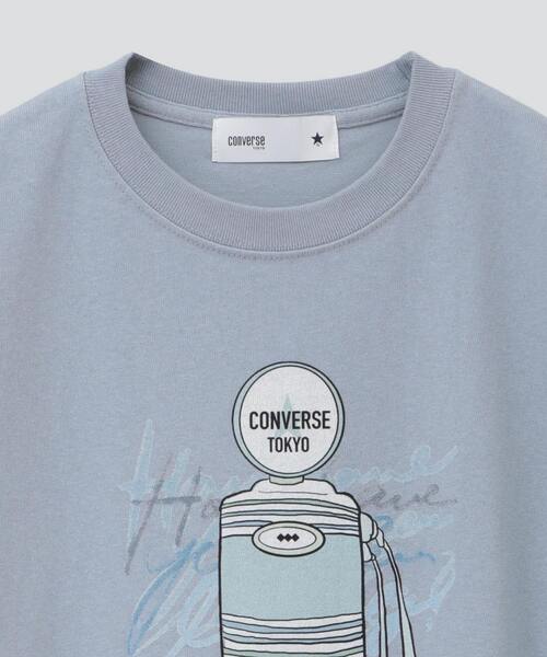 CONVERSE TOKYO × ヒコロヒー】オーバーサイズTEE（ガソリン