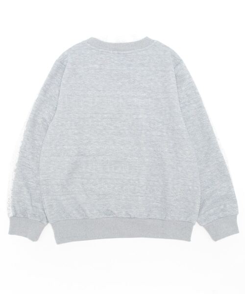 DONOBAN(ドノバン)の「レースネックジャガードスウェット(スウェット・レディース・グレー/アイボリー/ブラック・F)」の20枚目の写真