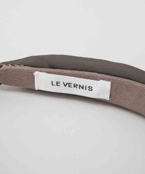 LE VERNIS(ル・ベルニ)の「LE VERNIS(ル・ベルニ)リボンクロスへアバンド(カチューシャ・レディース・ブラック/カーキ/ネイビー・FREE)」の7枚目の写真