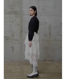 COEL（コエル）の「レースレイヤードスカート（スカート）」 - WEAR 