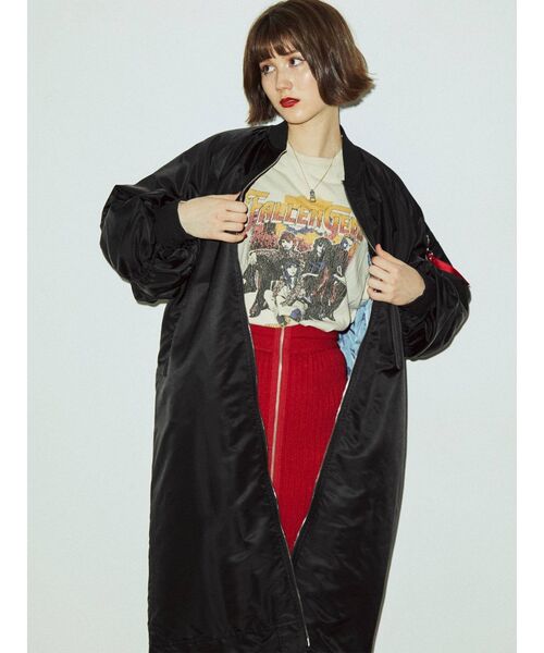 jouetie（ジュエティ）の「グランジオーバーロンT（Tシャツ/カットソー・レディース・ブラック/アイボリー/パープル・MEDIUM）」の16枚目の写真