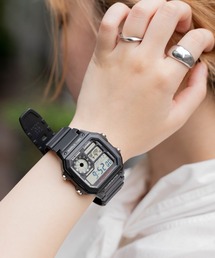 【 CASIO / カシオ 】 スタンダード デジタル時計 チープカシオ AE-1200WH-1A/1B DKS