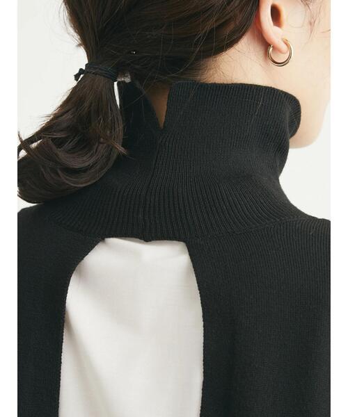 Green　Parks（グリーンパークス）の「デザインニットベスト（ベスト・レディース・ブラック/ベージュ/ブルー・FREE）」の19枚目の写真