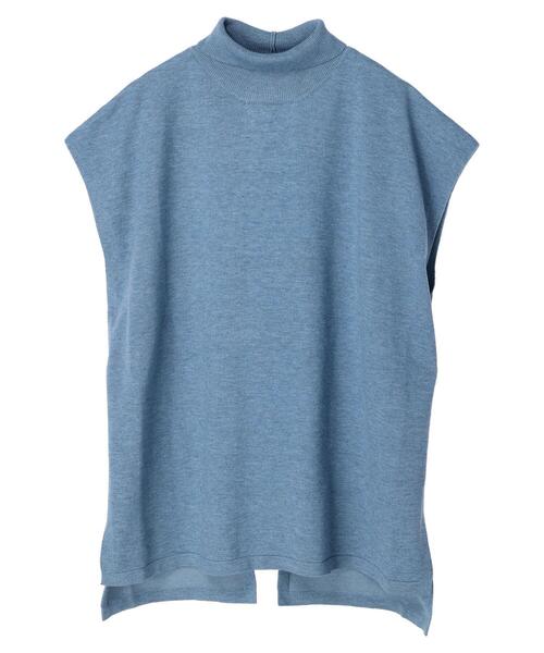 Green　Parks（グリーンパークス）の「デザインニットベスト（ベスト・レディース・ブラック/ベージュ/ブルー・FREE）」の14枚目の写真