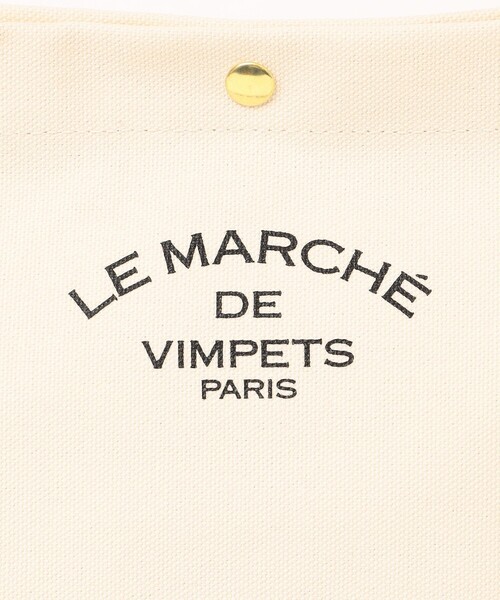 LE MARCHE DE VIMPETS PRIS(ルマルシェドヴィムペッツ)の「【SHIPS any別注】LE MARCHE DE VIMPET: キャンバス コンビ ハンド バッグ(ハンドバッグ・レディース・ブラック/レッド/ナチュラル・ONE SIZE)」の9枚目の写真
