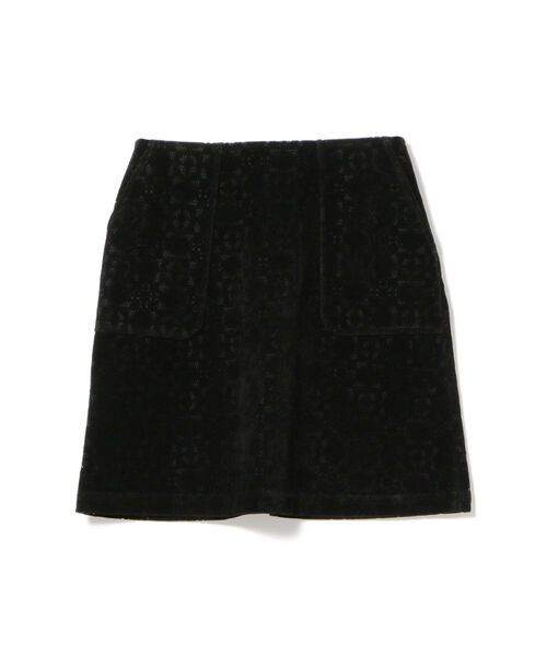 Ray BEAMS(レイビームス)の「Ray BEAMS / フロッキー レース ミニ スカート(スカート・レディース・ブラック/ブラウン系その他・1/0)」の12枚目の写真