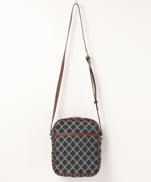 SALON de RUBAN(サロンドルヴァン)の「【SALON de RUBAN / サロン ド ルヴァン】 ジャガード 縦型ショルダーバッグ(ショルダーバッグ・レディース・ベージュ/ベージュ系その他/ネイビー/ブラック/レッド/ブルー/キャメル/ライム/シルバー・FREE)」の14枚目の写真