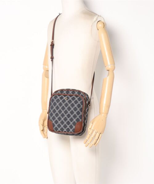 SALON de RUBAN(サロンドルヴァン)の「【SALON de RUBAN / サロン ド ルヴァン】 ジャガード 縦型ショルダーバッグ(ショルダーバッグ・レディース・ベージュ/ベージュ系その他/ネイビー/ブラック/レッド/ブルー/キャメル/ライム/シルバー・FREE)」の17枚目の写真