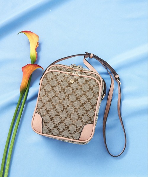 SALON de RUBAN(サロンドルヴァン)の「【SALON de RUBAN / サロン ド ルヴァン】 ジャガード 縦型ショルダーバッグ(ショルダーバッグ・レディース・ベージュ/ベージュ系その他/ネイビー/ブラック/レッド/ブルー/キャメル/ライム/シルバー・FREE)」の21枚目の写真