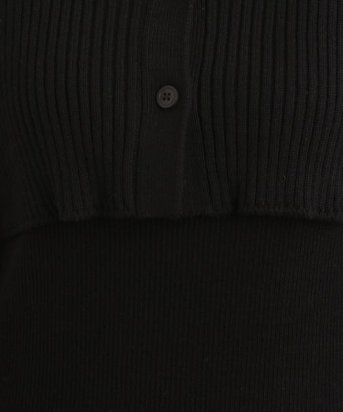 mysty woman(ミスティウーマン)の「マルチWAYツインボレロワンピース 166177(ワンピース・レディース・ブラック/ブラウン/アイボリー・FREE)」の13枚目の写真