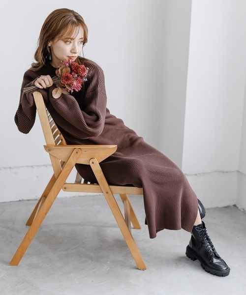 mysty woman(ミスティウーマン)の「マルチWAYツインボレロワンピース 166177(ワンピース・レディース・ブラック/ブラウン/アイボリー・FREE)」の5枚目の写真