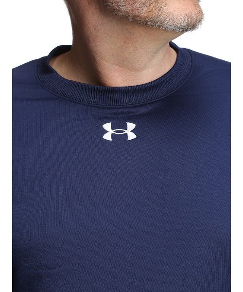 UNDER ARMOUR（アンダーアーマー）の「長袖 Ｔシャツ ロンT メンズ 大きいサイズ トレーニング スウェット トレーナー スポーティー カジュアル 【別注サイズ】（スウェット・メンズ・ブラック/ネイビー・3XL/5XL/4XL/6XL）」の7枚目の写真