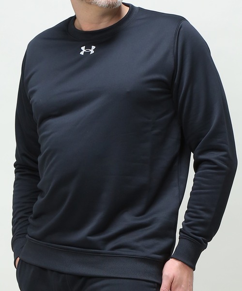 UNDER ARMOUR（アンダーアーマー）の「長袖 Ｔシャツ ロンT メンズ 大きいサイズ トレーニング スウェット トレーナー スポーティー カジュアル 【別注サイズ】（スウェット・メンズ・ブラック/ネイビー・3XL/5XL/4XL/6XL）」の11枚目の写真
