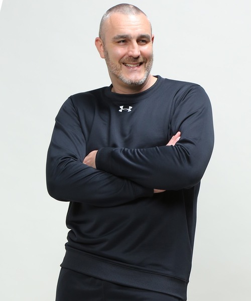UNDER ARMOUR（アンダーアーマー）の「長袖 Ｔシャツ ロンT メンズ 大きいサイズ トレーニング スウェット トレーナー スポーティー カジュアル 【別注サイズ】（スウェット・メンズ・ブラック/ネイビー・3XL/5XL/4XL/6XL）」の13枚目の写真