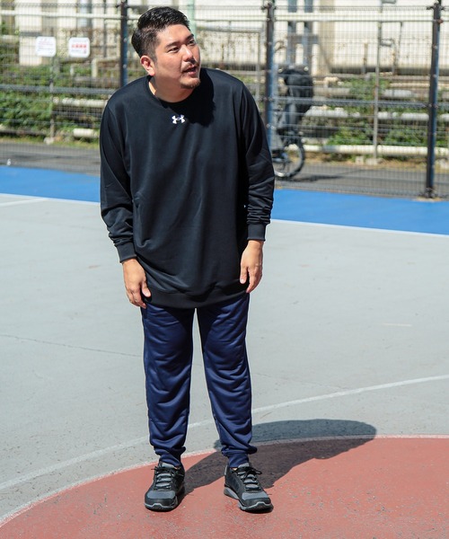 UNDER ARMOUR（アンダーアーマー）の「長袖 Ｔシャツ ロンT メンズ 大きいサイズ トレーニング スウェット トレーナー スポーティー カジュアル 【別注サイズ】（スウェット・メンズ・ブラック/ネイビー・3XL/5XL/4XL/6XL）」の15枚目の写真
