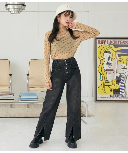 ANAP GiRL(アナップガール)の「サイドゴアブーツ(ブーツ・キッズ・ブラック・S/L/M)」の13枚目の写真