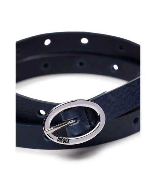 DIESEL（ディーゼル）の「レディース カウレザー ラウンドバックル