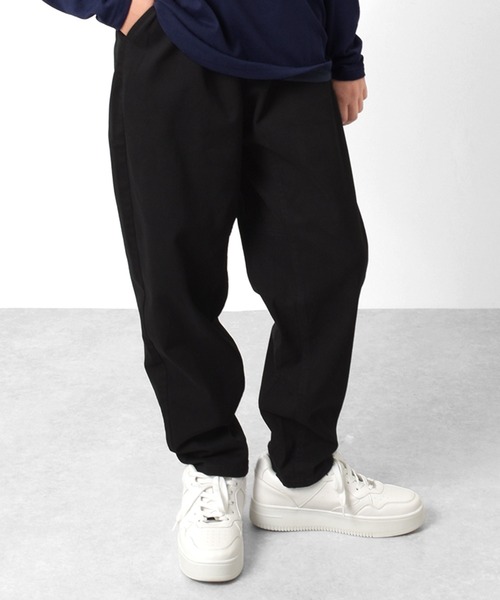 GLAZOS(グラソス)の「カラーツイルアクティブパンツ(その他パンツ・キッズ・ブラック/カーキ/ネイビー/ベージュ/エンジ・160cm/150cm/140cm/170cm)」の1枚目の写真